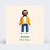 Invitation Anniversaire Adulte Portrait en figurine