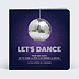 Invitation anniversaire Boule Disco Recto
