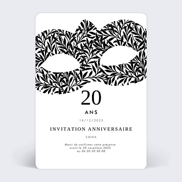 Invitation Anniversaire Moto Popcarte