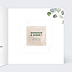 Invitation anniversaire Couronne Eucalyptus Graines à planter Intérieur Droit
