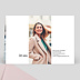 Invitation anniversaire Elégance Graphique Verso