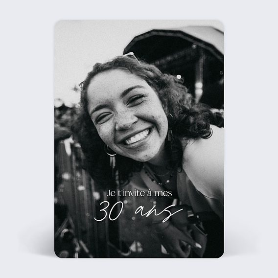 Invitation Anniversaire Adulte Tirets Pleine Page