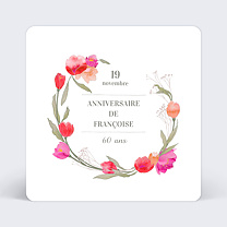 Anniversaire Floral
