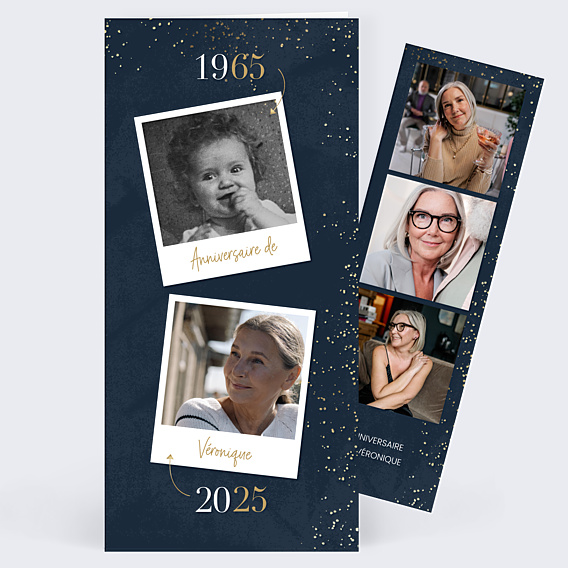 Invitation Anniversaire Adulte Mémento