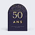 Invitation Anniversaire Adulte Pluie de Fête