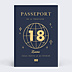 Invitation Anniversaire Adulte Passeport