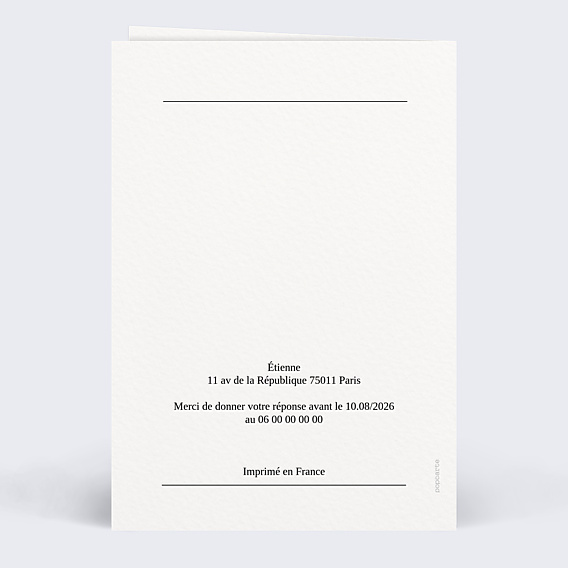 Invitation Anniversaire Adulte Édition spéciale