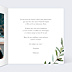 Invitation Anniversaire Adulte Aquarelle végétale