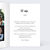Invitation Anniversaire Adulte Multiphoto Chic