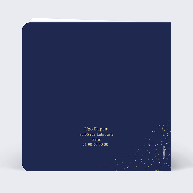 Invitation Anniversaire Adulte Tourbillon Verso