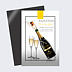 Invitation anniversaire Champagne