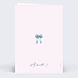 Invitation Anniversaire Adulte Grand nœud