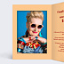 Invitation anniversaire Affiche Vintage Intérieur Gauche