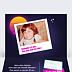 Invitation anniversaire Recap années 80 Intérieur Gauche