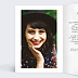 Invitation anniversaire Polaroïd Simple 4 faces Intérieur Gauche