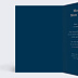 Invitation anniversaire Collection Caractère Intérieur Gauche