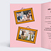 Invitation anniversaire Famille Célèbre Intérieur Gauche