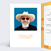Invitation anniversaire Say Cheeese Intérieur Gauche