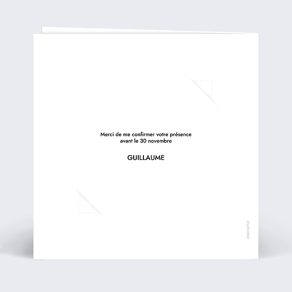 Invitation Anniversaire Adulte Multiphoto Graines à planter
