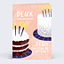 Invitation Anniversaire Adulte Double Gâteaux