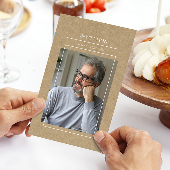 Invitation anniversaire Liseré Après 4