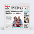 Carte Journal Multianniversaire