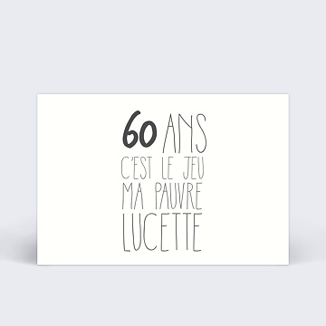 Invitation Anniversaire Adulte C'est le jeu