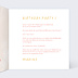 Invitation anniversaire Bougie Chiffres Intérieur Droit