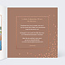 Invitation anniversaire Champagne Confettis Intérieur Droit