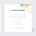 Invitation anniversaire Dorure Mystique Intérieur Droit