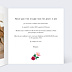 Invitation anniversaire Eclat Floral Intérieur Droit