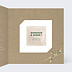 Invitation anniversaire Eucalyptus élégant graines Intérieur Droit