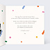 Invitation anniversaire Grand Évènement Intérieur Droit