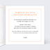 Invitation anniversaire Joli Filet Intérieur Droit