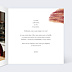 Invitation anniversaire Texture Grenat Intérieur Droit