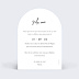 Invitation anniversaire Solstice Verso