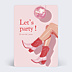 Invitation Anniversaire Adulte Cowgirl show