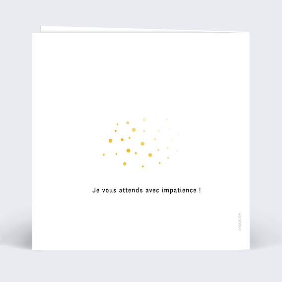 Invitation Anniversaire Adulte Dorure Anniversaire