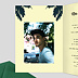 Invitation anniversaire Hawai Intérieur Gauche