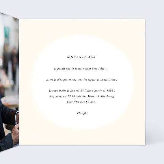 Invitation Anniversaire Adulte Voiture Classique