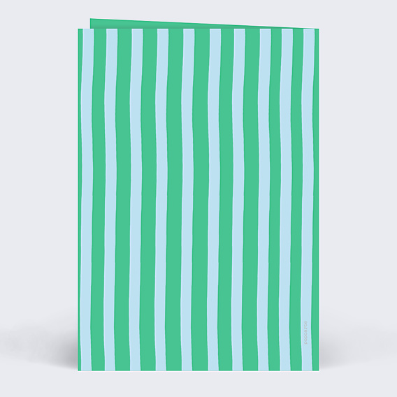 Invitation Anniversaire Adulte Wavy stripes