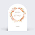 Invitation Anniversaire Adulte Couronne Printanière