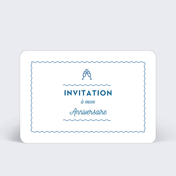 Invitation Anniversaire Adulte Anniversaire Tchin Tchin
