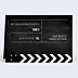 Invitation Anniversaire Adulte Clap Tournage