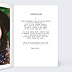 Invitation Anniversaire Adulte Polaroïd Simple 4 faces