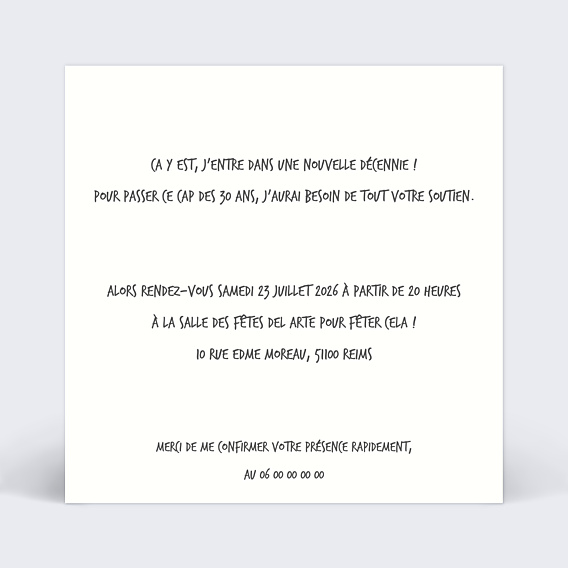 Invitation Anniversaire Adulte Champaaagne