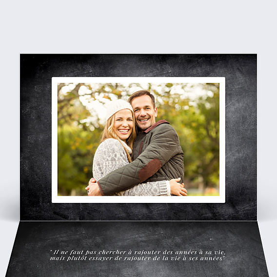Invitation Anniversaire Adulte Avant-Après Multi Anniversaire