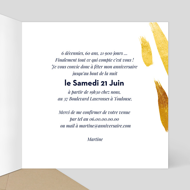 Invitation Anniversaire Citation Anniversaire Popcarte