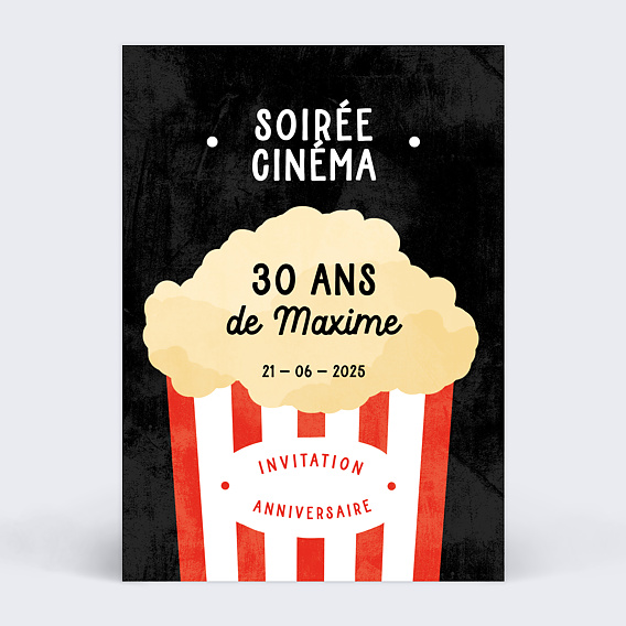 Modèle Cinéma Soirée Cinéma