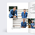 Invitation anniversaire Multi Photos  Intérieur Gauche